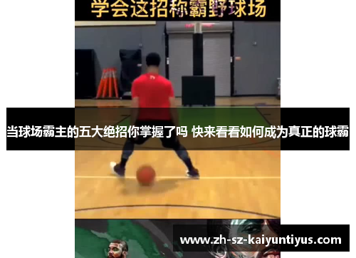 当球场霸主的五大绝招你掌握了吗 快来看看如何成为真正的球霸